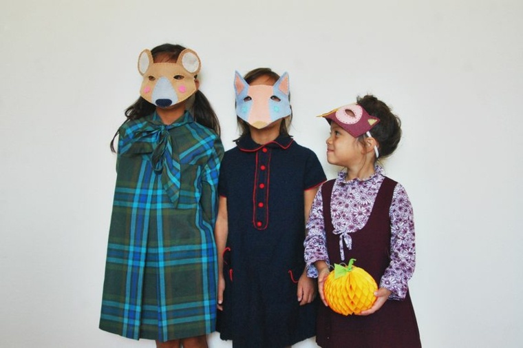 Déguisement Halloween enfant masque halloween idée déguisement DIY enfant 