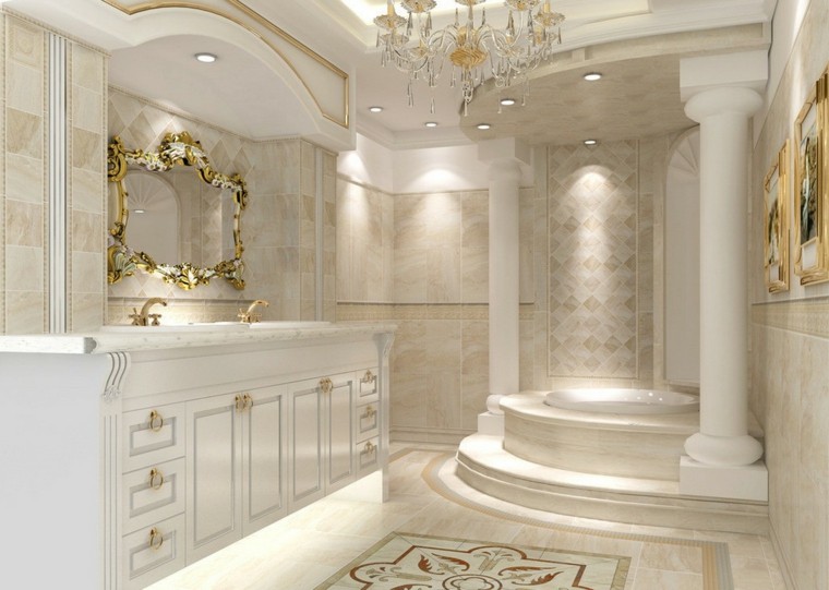  art baroque photo salle de bains