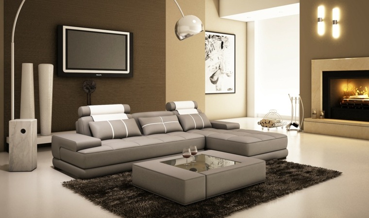 meuble d'angle salons modernes