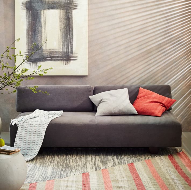 meuble gris fonce interieur couleurs foncé
