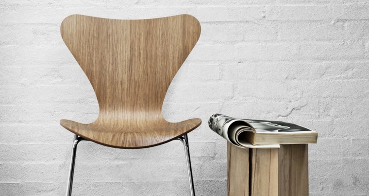 design intérieur écologique idée aménagement chaise en bois design table basse 