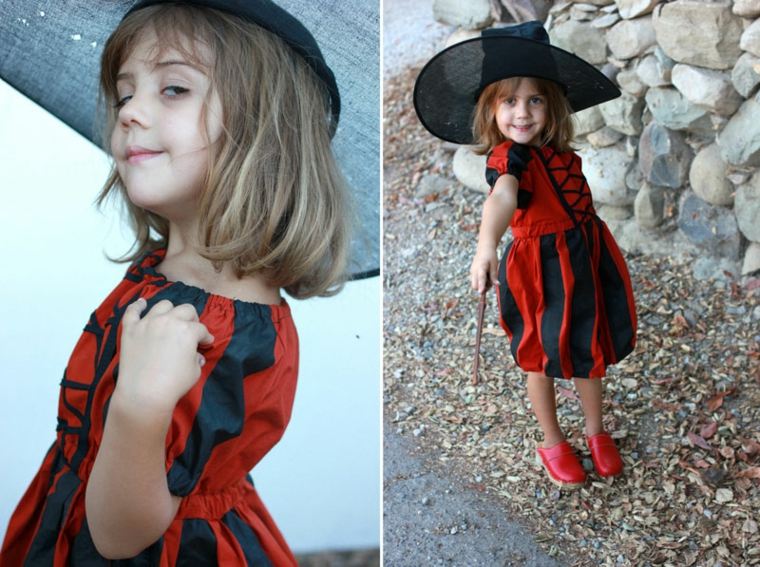 costume halloween petite sorciere