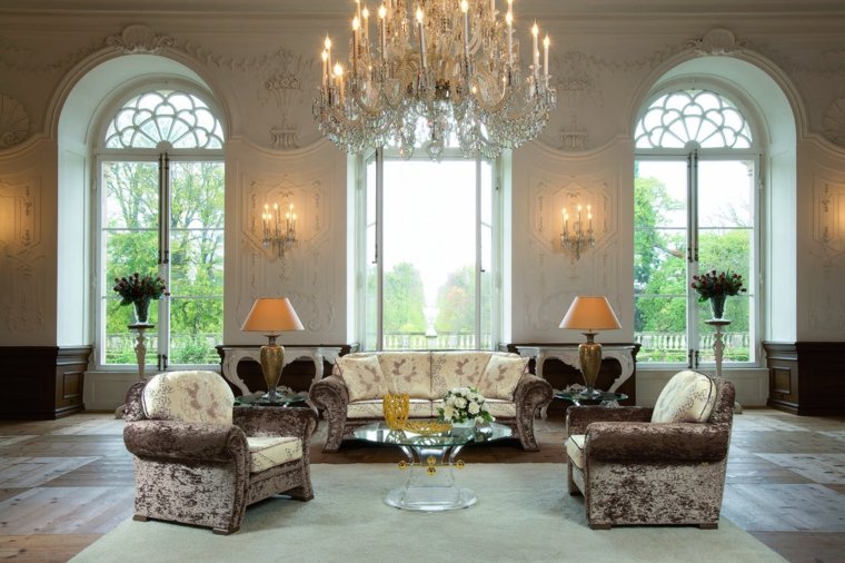 decoration salon elegant luxe