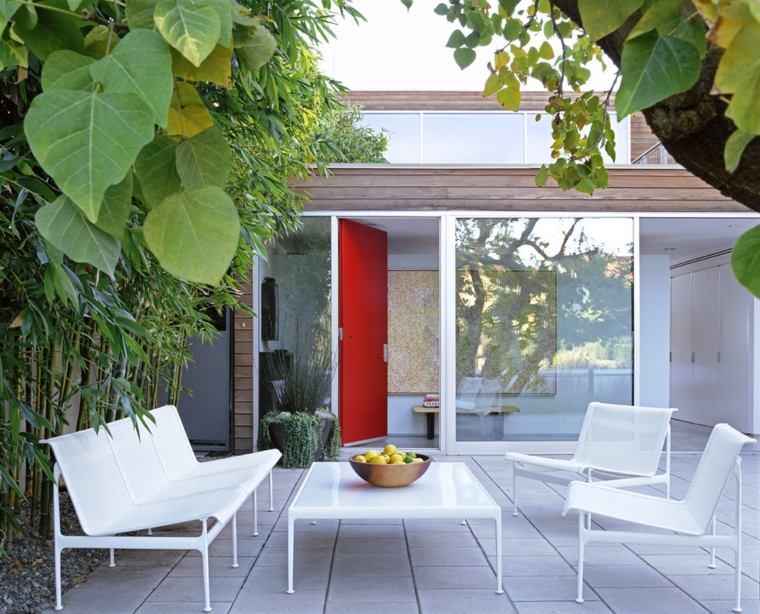 comment décorer une terrasse style moderne