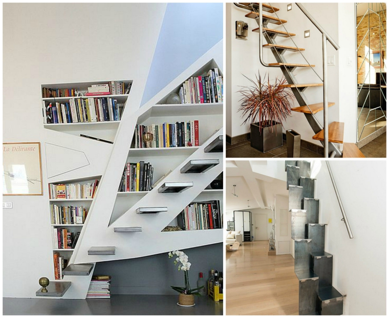 Escalier intérieur moderne en quelques idées très originales