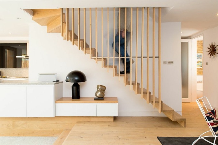 escalier intérieur design contemporain
