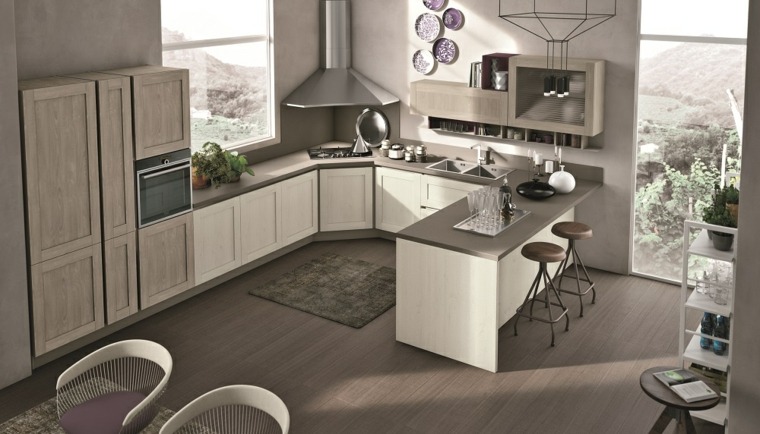 cuisines italiennes style moderne