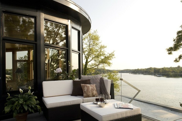 ambiance relax terrasse design moderne