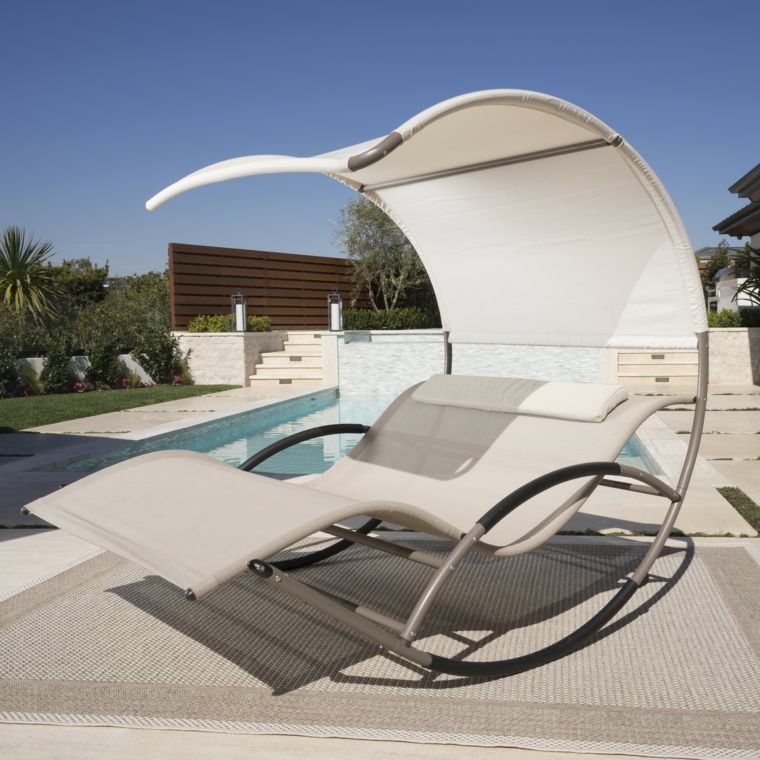 chaise relax double terrasse