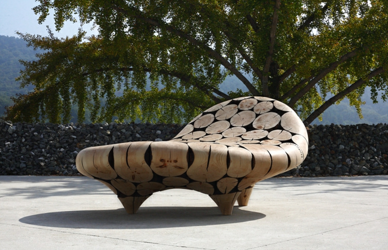 decoration nature meuble en bois