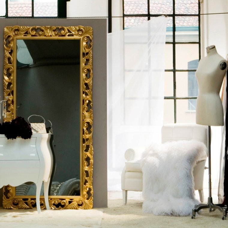 deco interieure grand miroir style neo baroque