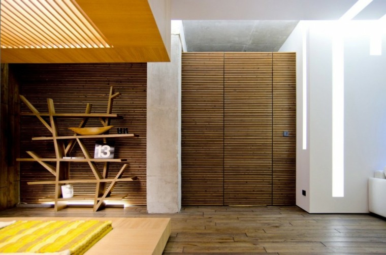 matériaux deco intérieur maison bois 