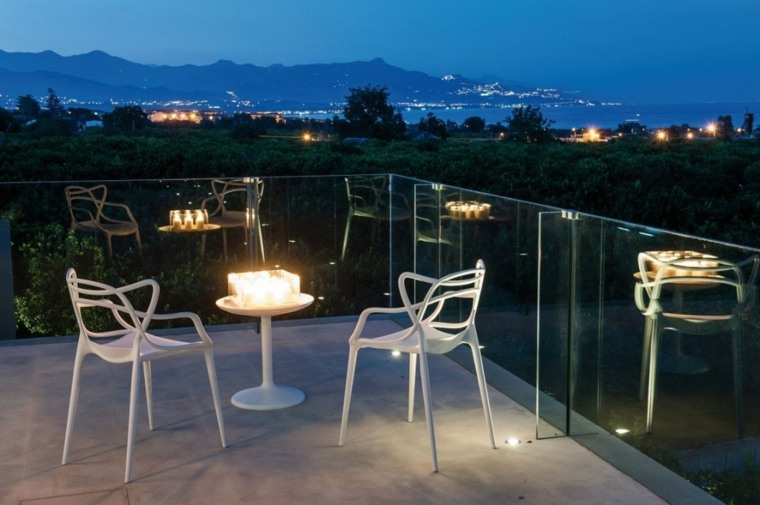 luminaire extérieur moderne design idée terrasse lampe 