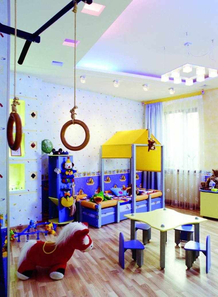 chambre enfant idée éclairage meuble pas cher ikea design 