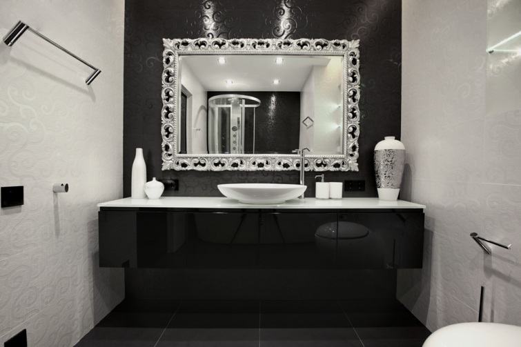 miroir de salle de bain luxe