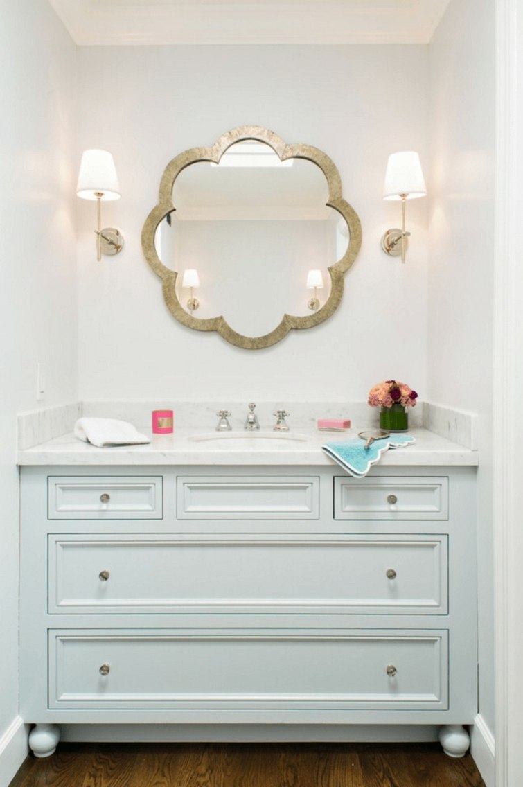 miroir salle de bain forme irreguliere 