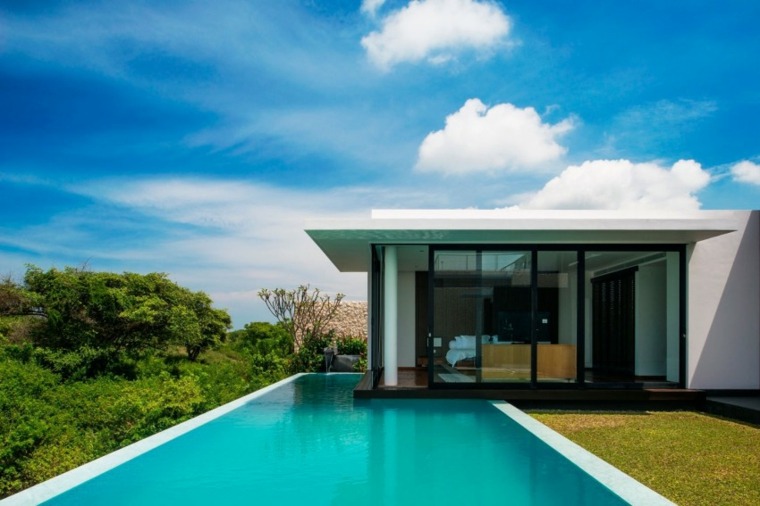 location villa piscine indonesie