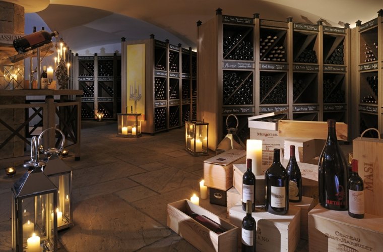 meuble range bouteille vin cave design contemporain