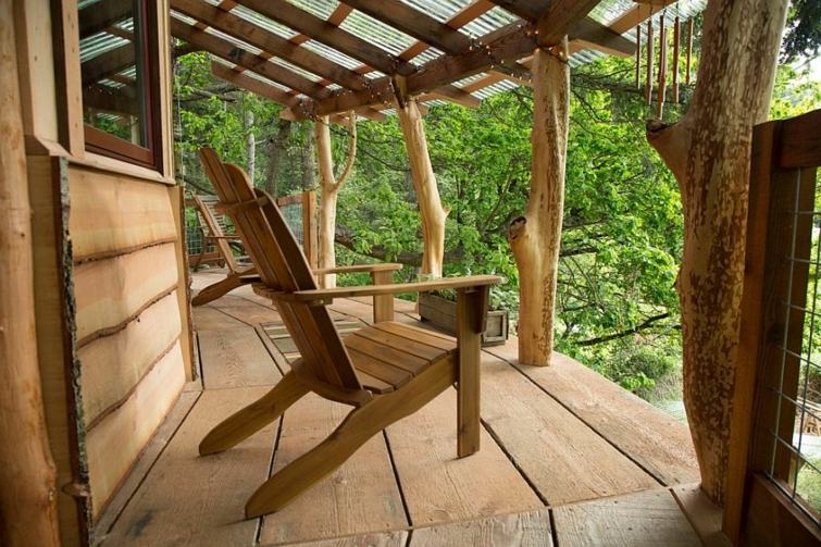 terrasse bois deco rustique traditionnelle