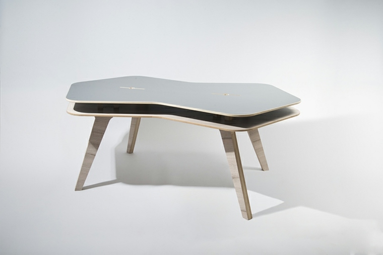 aménagement de bureau design moderne table tessella desk studio design nos mexique