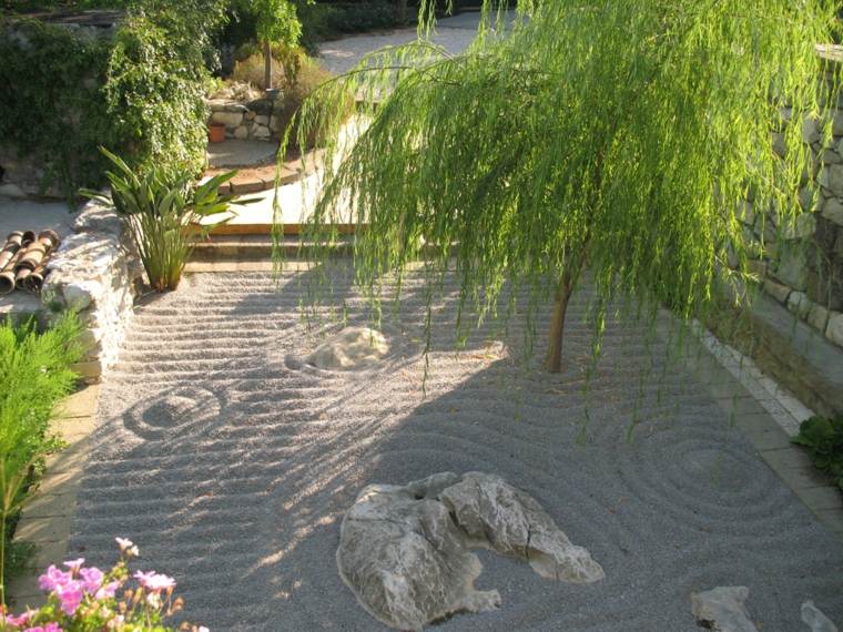 aménagement de jardin zen elegante