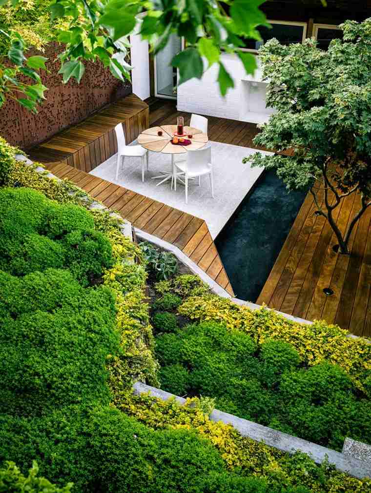 aménagement de jardin zen moderne