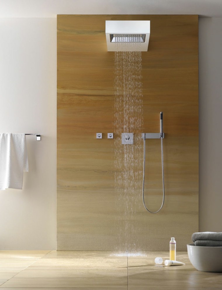 douche à l'italienne design salle de bain