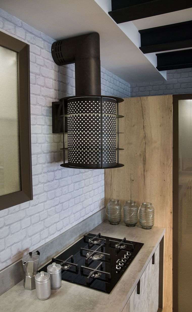 idee decoration loft cuisine style industriel