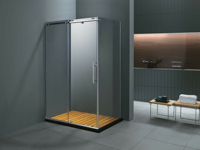 cabine design idée salle de bain aménagement douche 