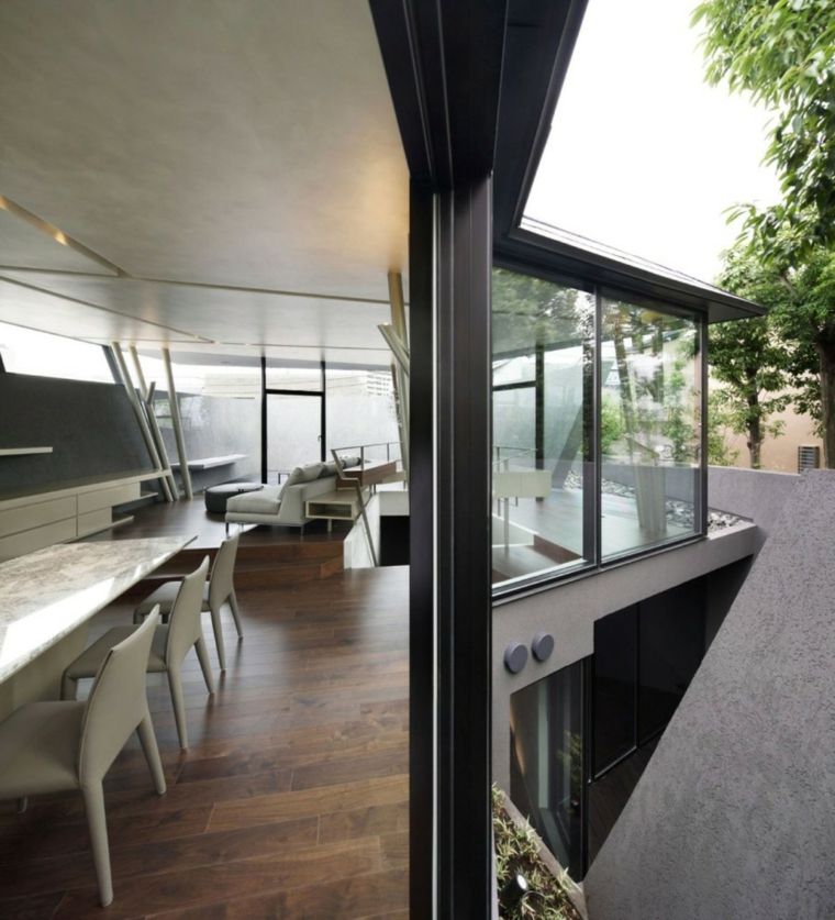 photos maison formes geometrique architecture et design