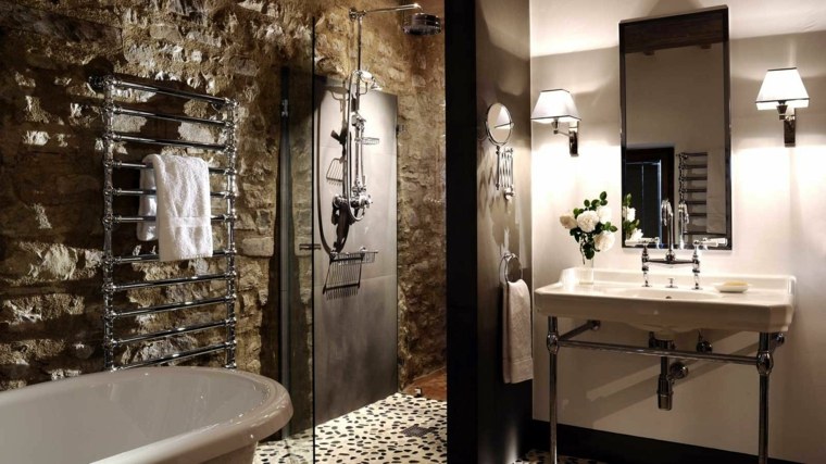 salle de bain pierre design moderne