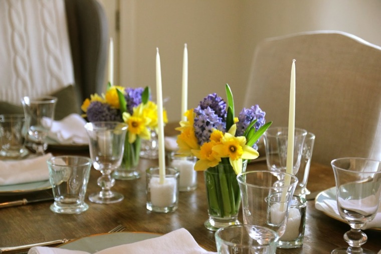 art floral printemps deco table