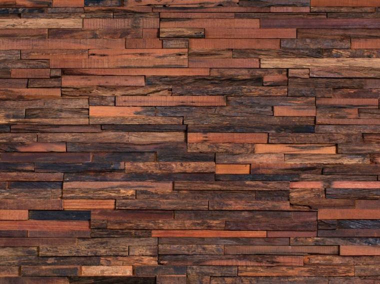 bois mur composite idée extérieur aménagement déco 
