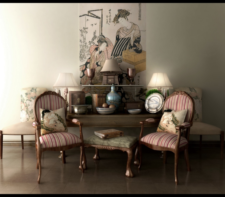 Décoration asiatique dans l'intérieur moderne : 47 idées inspirantes ...