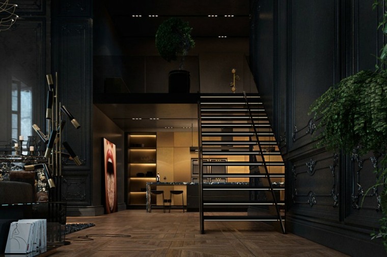 deco escalier design appartement