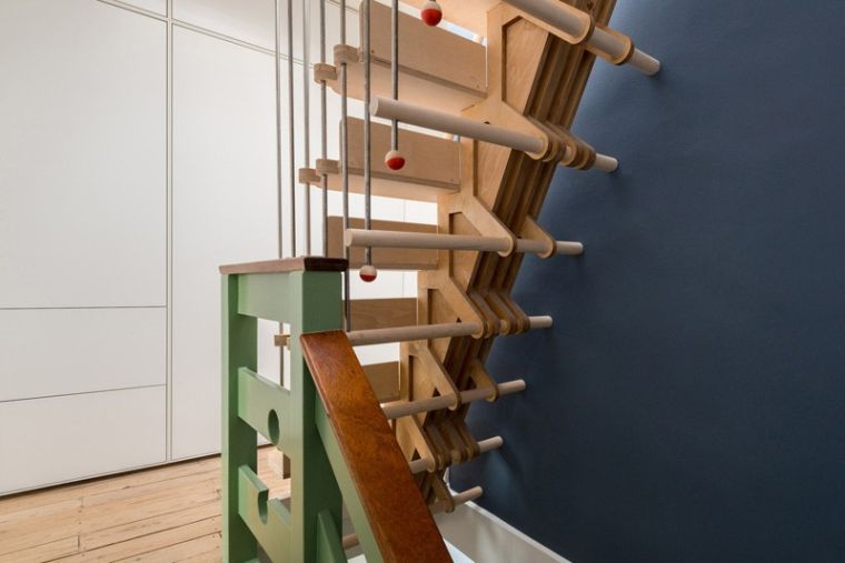 escalier bois deco design