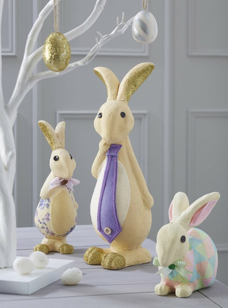 idees lapin décoration de Pâques