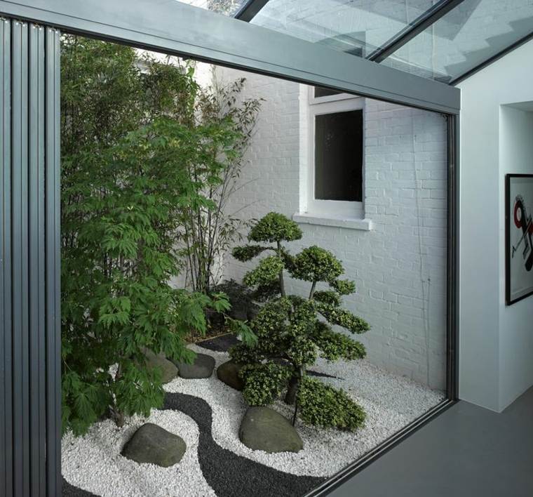 cailloux jardin zen interieur