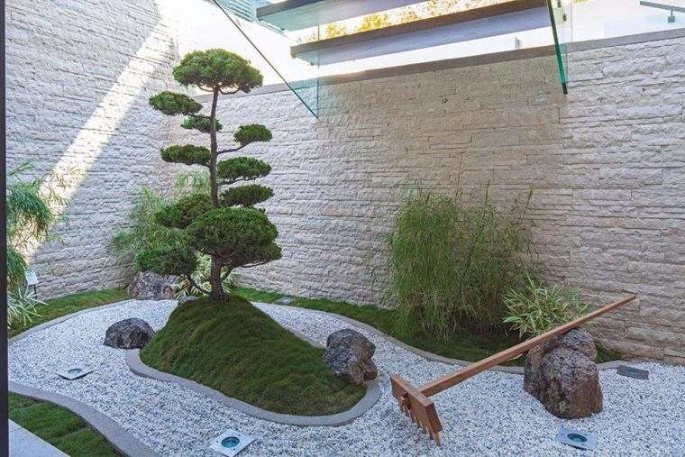 amenagement jardin japonais interieur