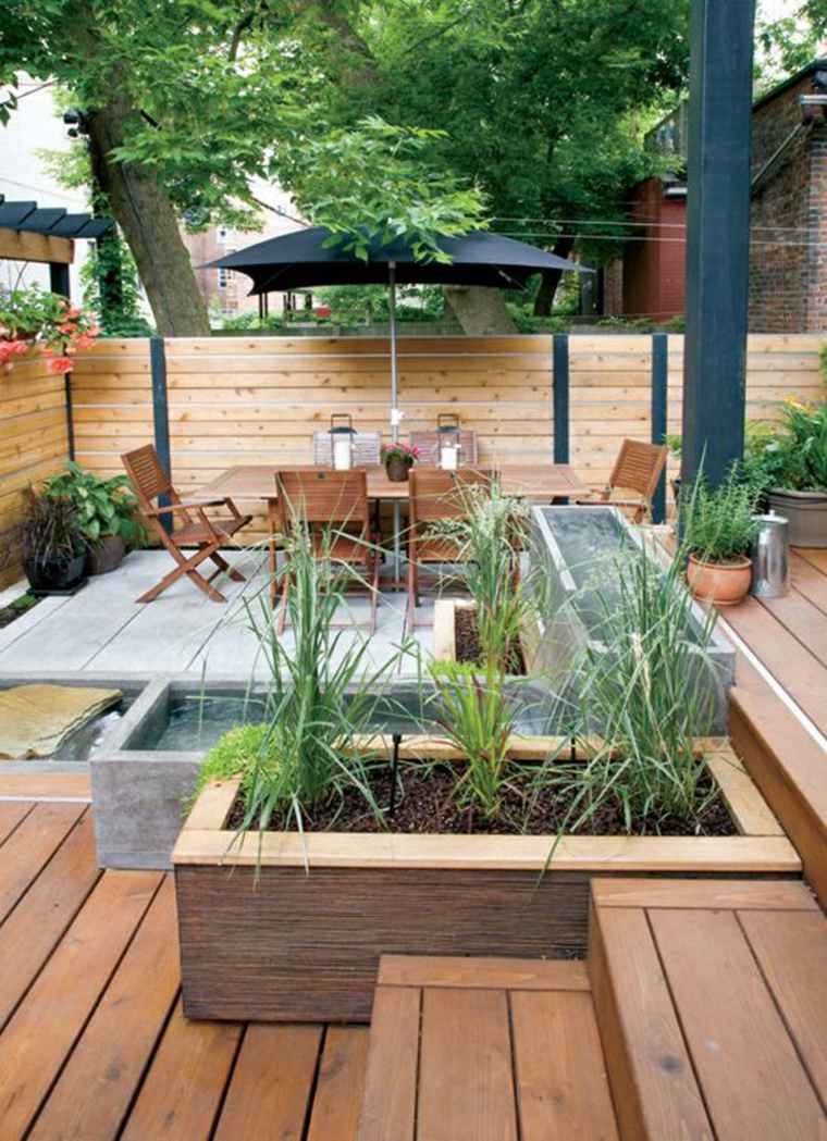 jardin terrasse design deco