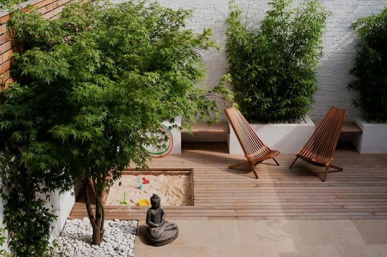 jardins terrasses amenagement design zen