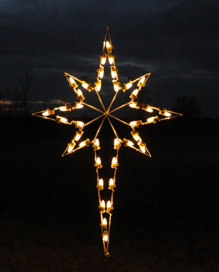 étoile lumineuse éxtérieur idée déco lampe design moderne décoration lumineuse extérieure