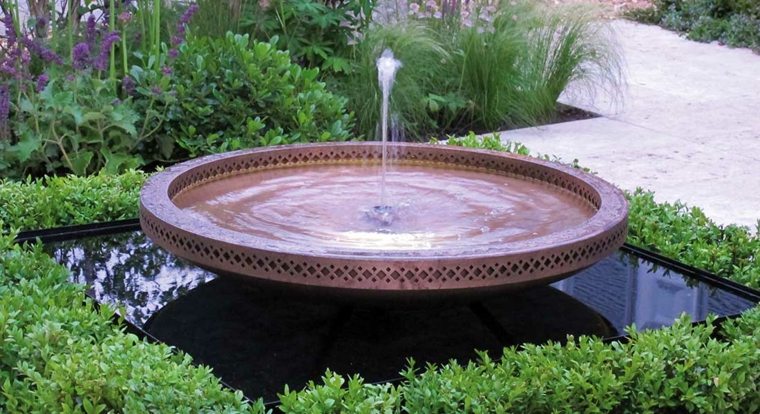 idee fontaine jardin zen