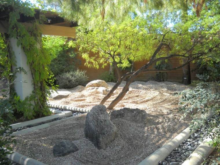 petit jardin zen sable deco