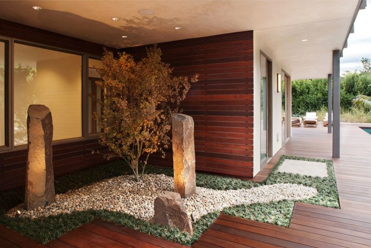 petit jardin zen idee interieur