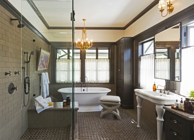 salle de bain luxe deco vintage