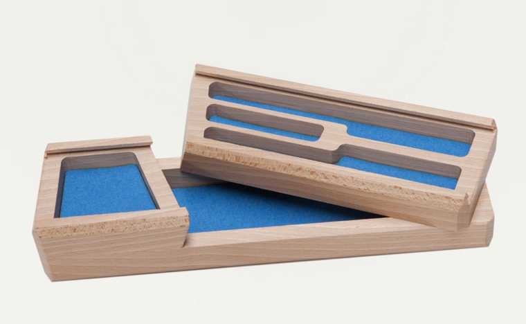 boîte à crayons design moderne bois tendance idée design moderne