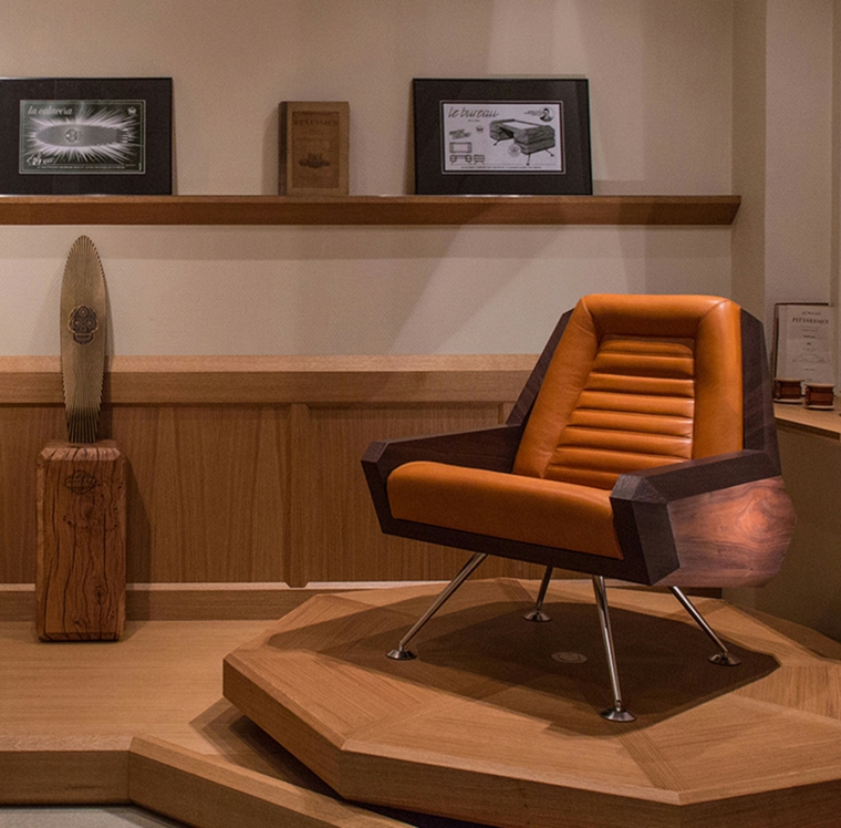 artisanat d'art paris atelier hervet place vendome moderne design objets fauteuil artisanal