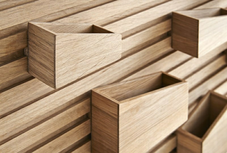 meuble bois rangement suspendu design woud