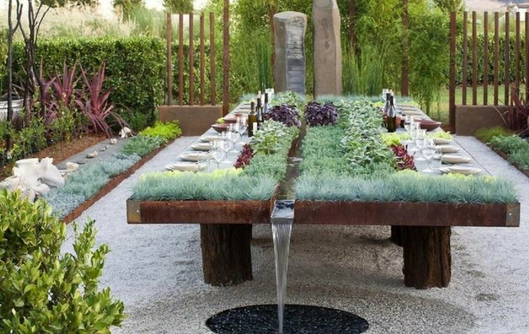 idee table mariage plantes grasses